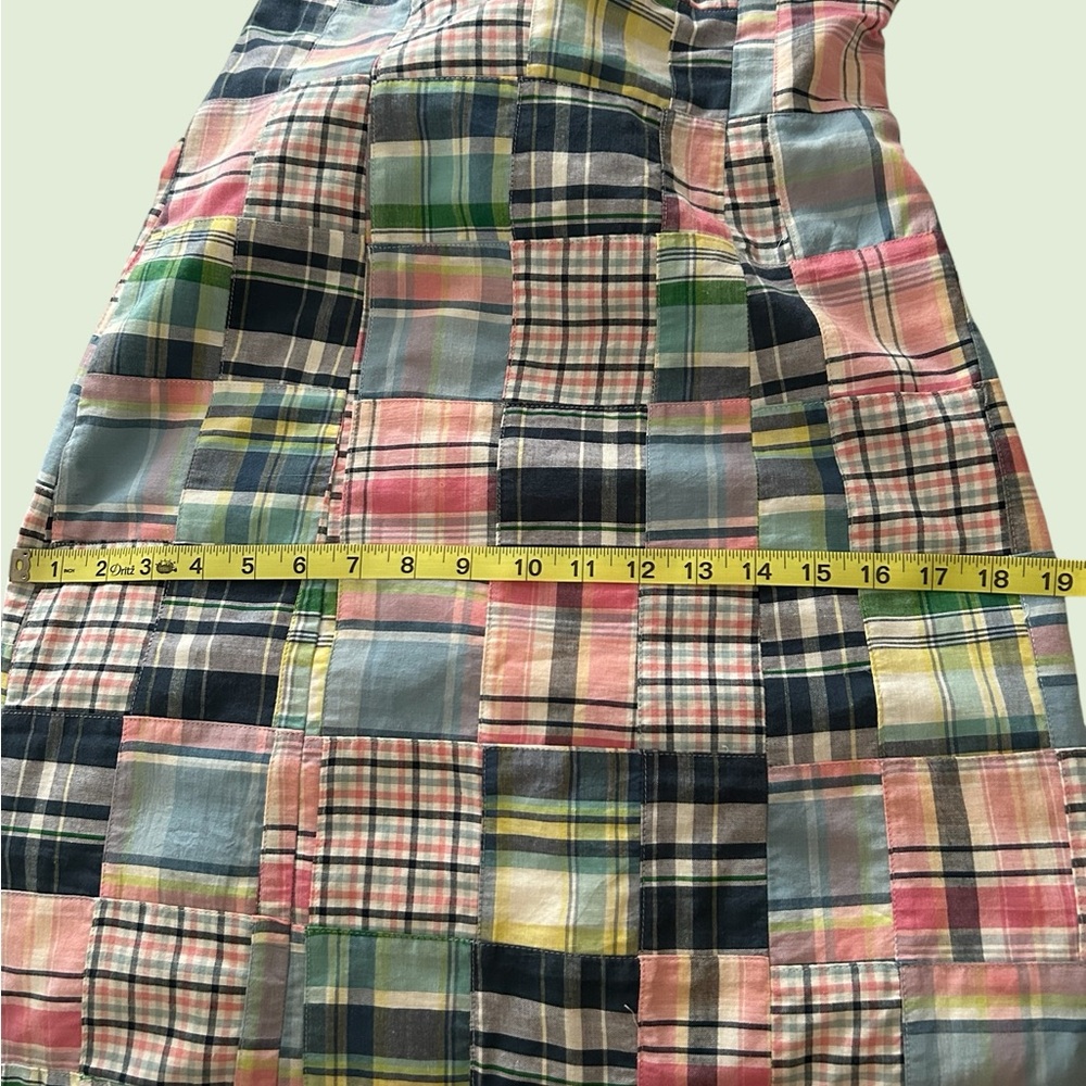 TAILOR New York Cotton Madras Plaid Sleeveless Dress. Size: 6. $40. - Picture 9 of 10